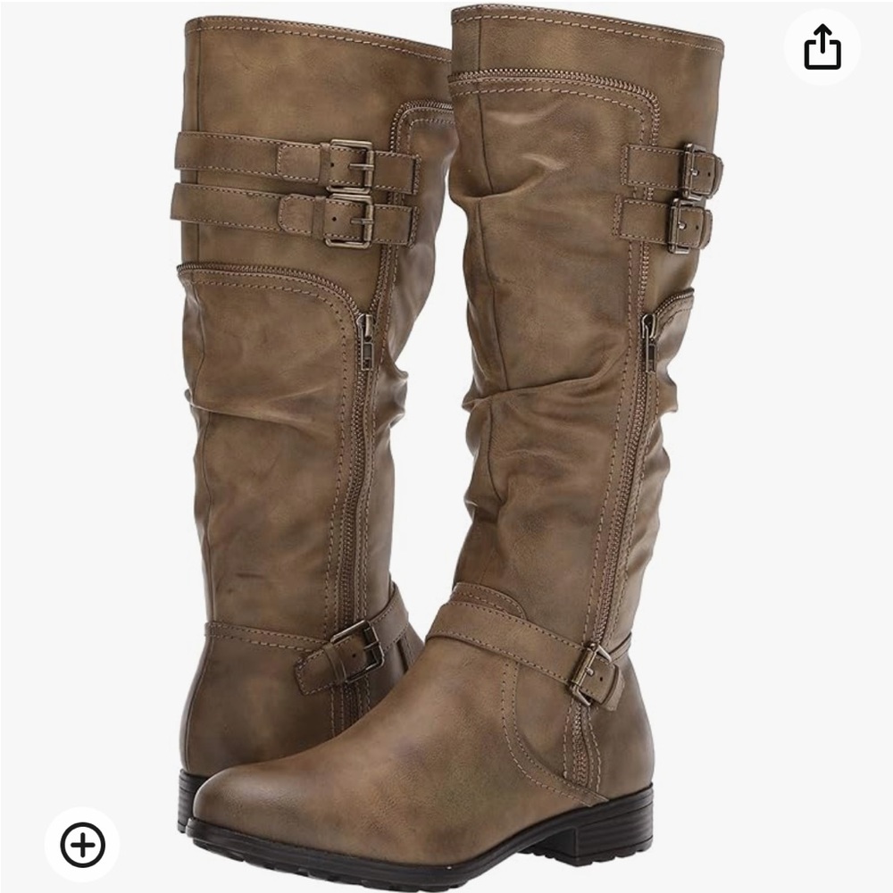 Women's White Mountain Ranger Boots. Size 8.5